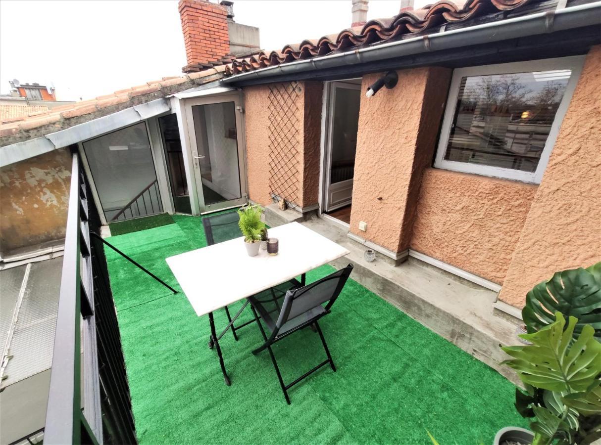 Ferienwohnung La Terrasse De Jeanne - Vue Magnifique - Netflix Toulouse Exterior foto